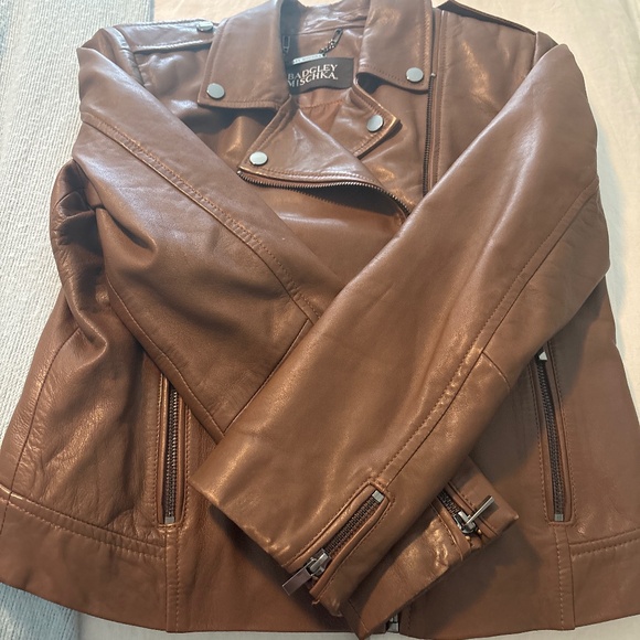 Petite Leather Jacket - Picture 1 of 6
